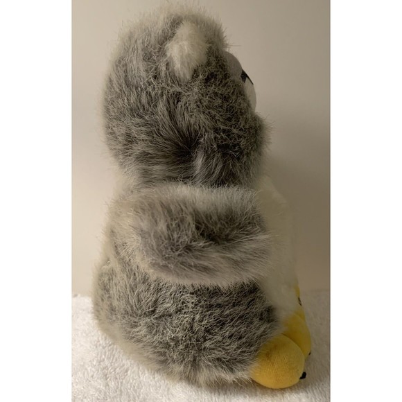 Dakin Gray Wise OWL 1993 Plush Stuffed Animal Toy 9" Vintage New With Tags - Picture 5 of 11